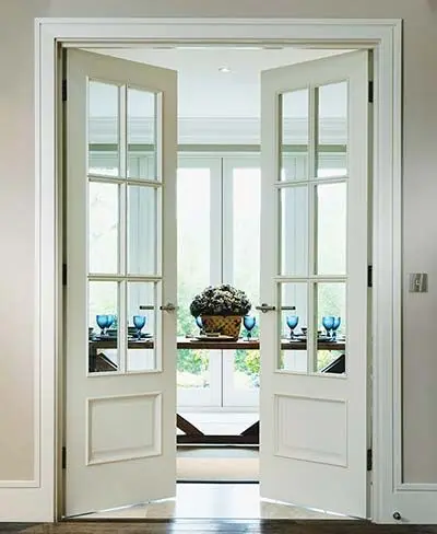 French & glass doors