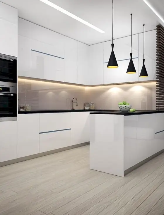 UV Super Gloss kitchens by Sine Wave International — SW-K-0026
